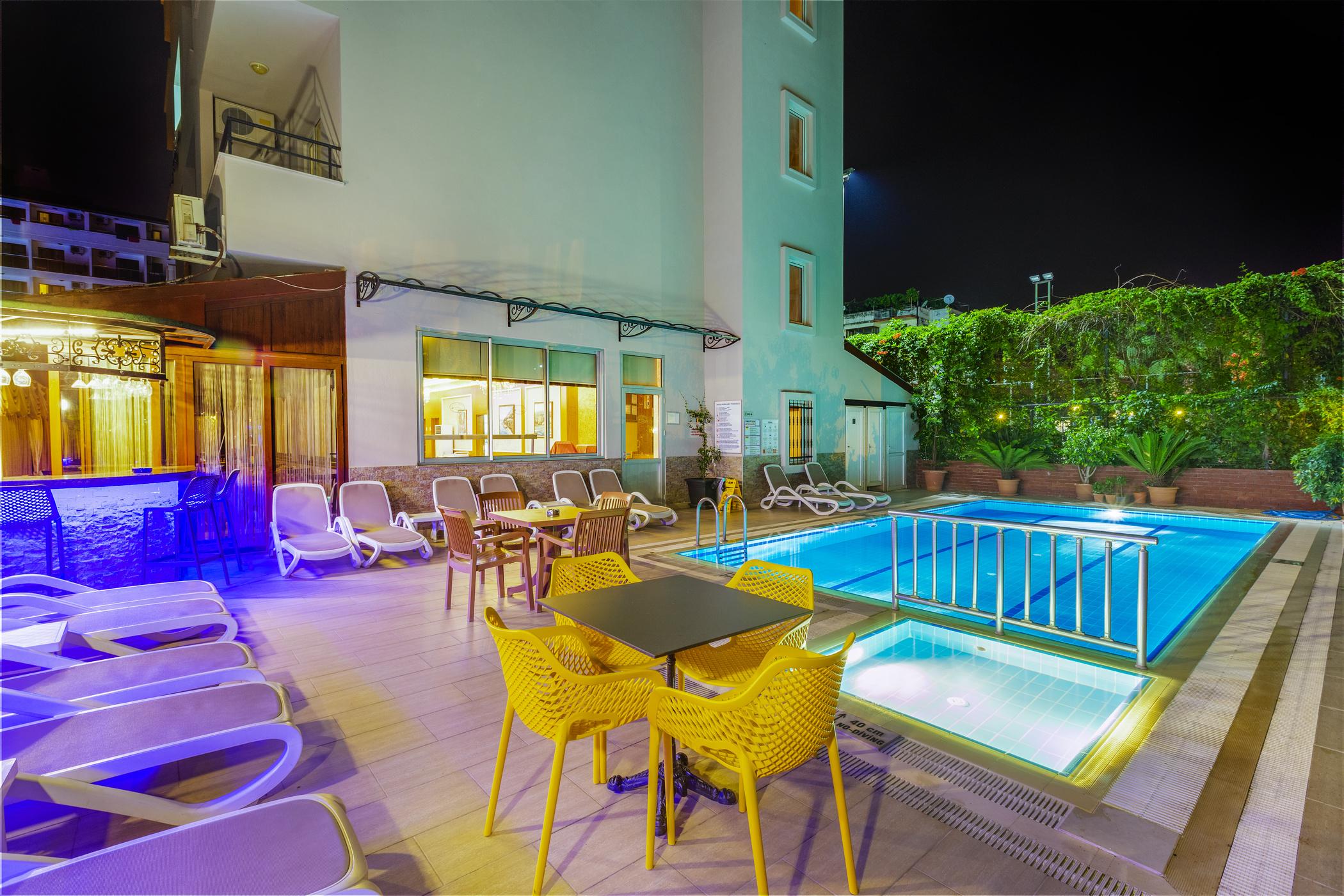 Alanya Beach Hotel Exterior foto